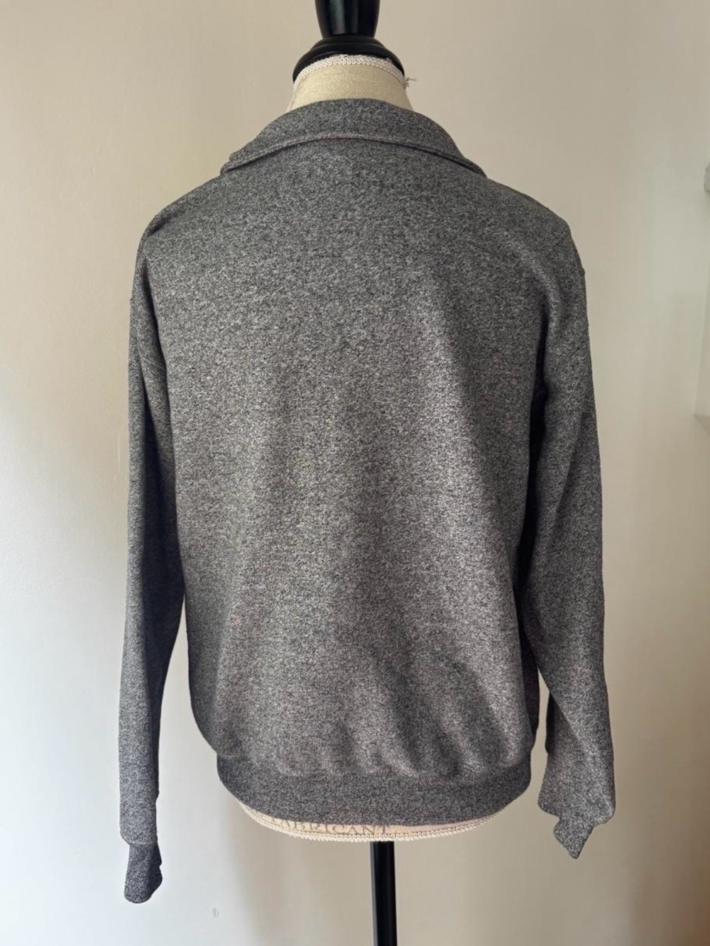 Women’s Gray Muskoka Woods Quarter-Zip Sweater - Picture 5 of 6
